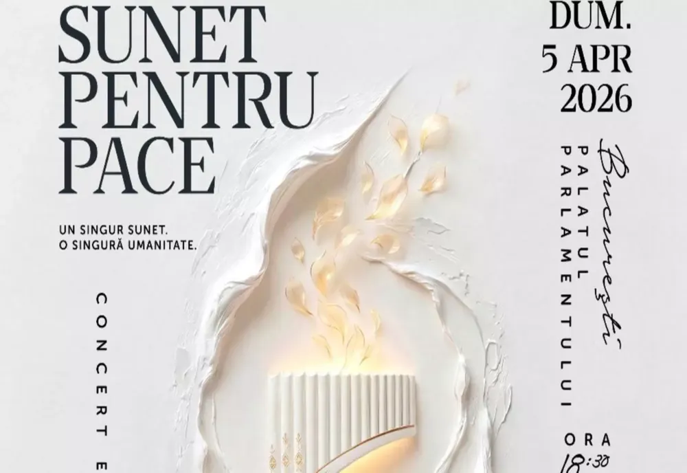 Premieră globală la București: Maestrul Nicolae Voiculeț lansează Orchestra Mondială a Păcii la Palatul Parlamentului