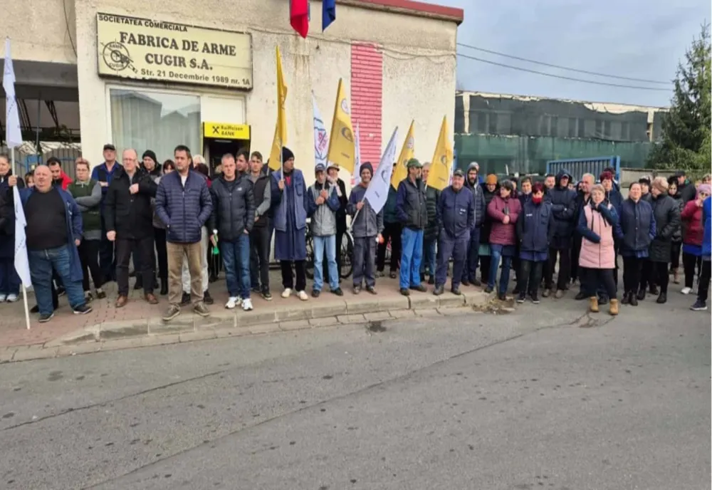 Greva generală la Fabrica de Armament din Cugir
