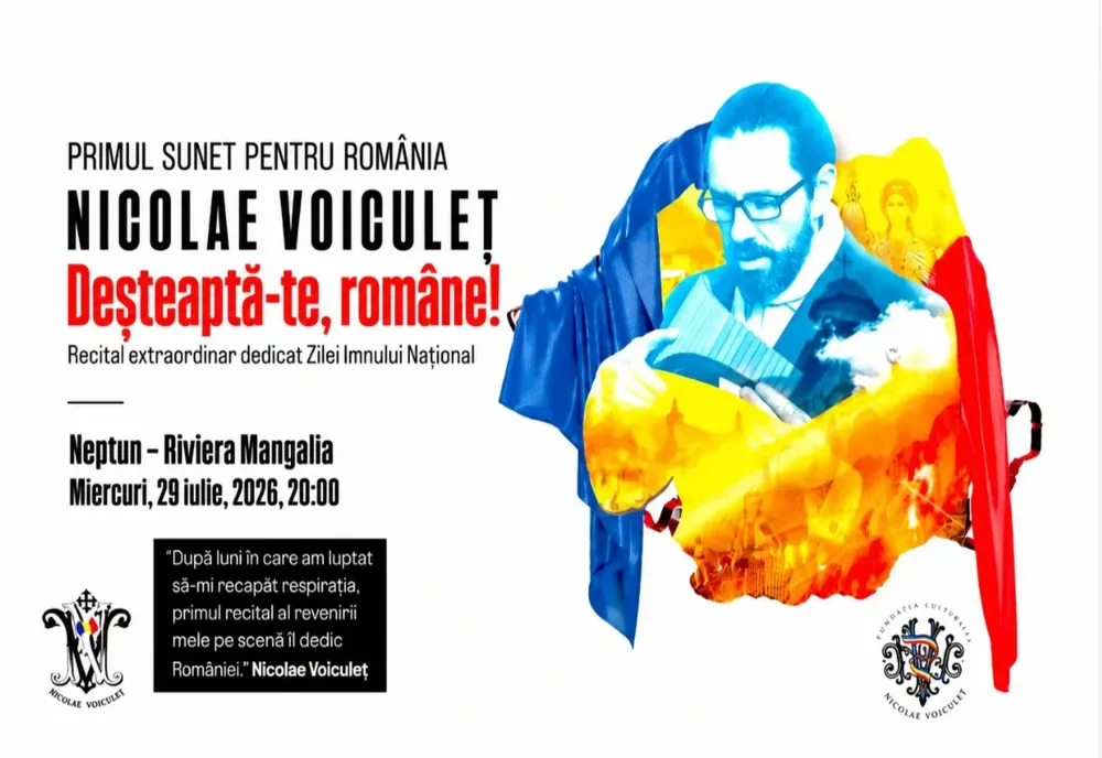 Nicolae Voiculeț revine pe scenă de Ziua Imnului Național: „Primul sunet va fi o rugăciune pentru România”
