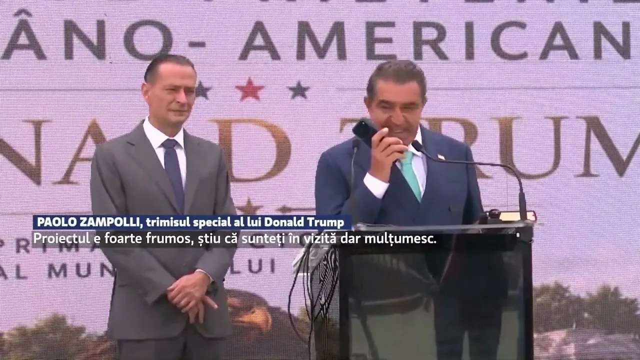 Momente inedite la București. Trimisul lui Trump în România, Paolo Zampolli, l-a sunat în timpul unei conferințe pe Nicușor Dan | VIDEO