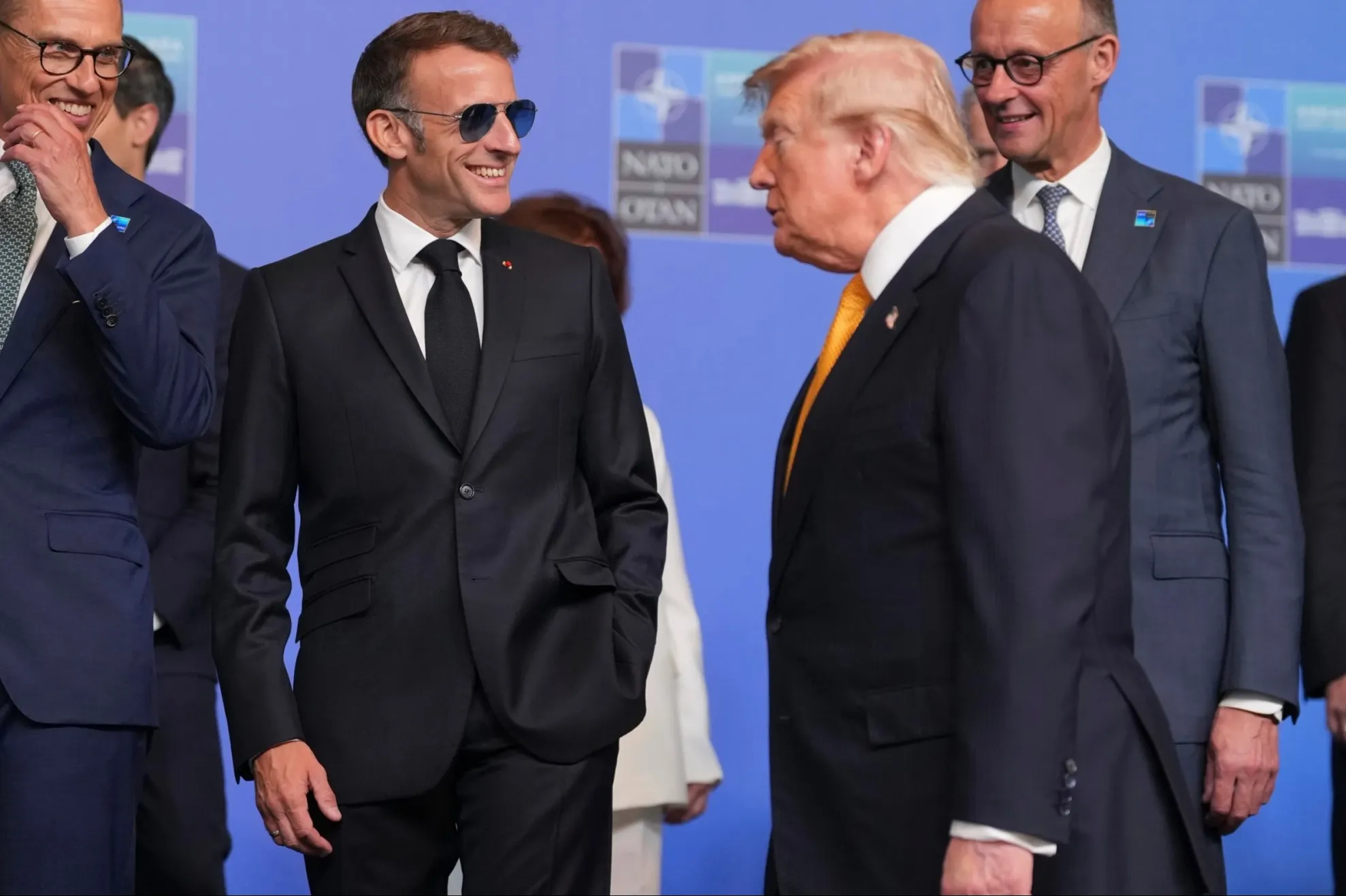 Emmanuel Macron, Donald Trump
