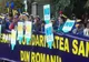 Moment emoționant la protestul din Sănătate. O pensionară a venit cu lacrimi în ochi să susțină cadrele medicale