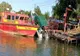 Accident naval la Tulcea: o navă a lovit pontonul de acostare. Transportul călătorilor pe ruta Tulcea–Tudor Vladimirescu, oprită