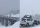Trafic infernal, în condiții de iarnă grea, pe Valea Prahovei