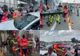 Accident grav într-un centru comercial din Timișoara. Un taxi a lovit în plin mai multe persoane