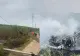 Accident grav în Iași. Un autoturism s-a răsturnat și a luat foc: incendiul s-a extins pe sute de metri pătrați