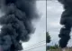 Incendiul de lângă rafinăria Lukoil din Ploiești, lichidat. Trei persoane au suferit atacuri de panică - VIDEO